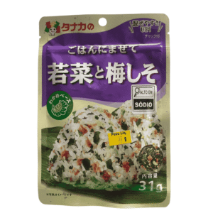 FURIKAKE GOHAN NI MAZETE UMESHISO TO WAKANA- TANAKA 31 gr