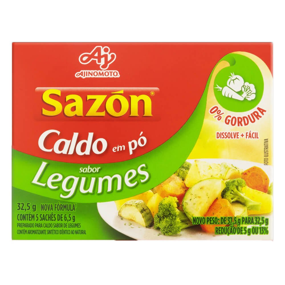 Caldo Em Pó galinha Sazón 32,5g - AJINOMOTO